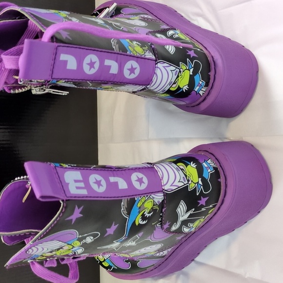 Vintage Power Puff Girls Mojo Jo Jo Combat Boots - Picture 11 of 16